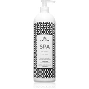 Kallos Spa Hydrating hydratační sprchový gel na obličej, tělo a vlasy pro muže 500 ml obraz