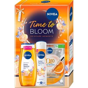 NIVEA Time to Bloom dárková sada na tělo a obličej obraz