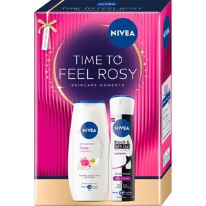 NIVEA Time to Feel Rosy dárková sada na tělo obraz