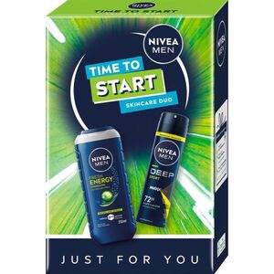 NIVEA MEN Time to Start dárková sada na tělo obraz