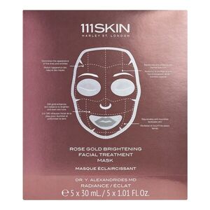 111SKIN - Rose Gold Brightening Facial Treatment Mask - Sada péče o obličej obraz