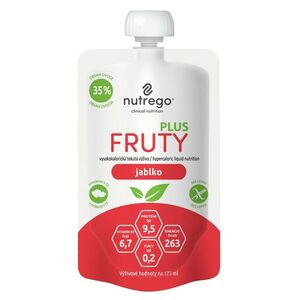 NUTREGO Fruty plus výživa jablko 4 x 175 ml obraz