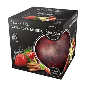 MADAMI Šťavnatý čaj vanilková jahoda 480 g obraz
