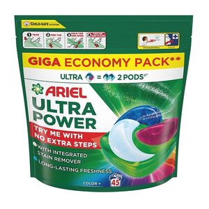 ARIEL Kapsle na praní UltraPower Color+ 45 praní obraz