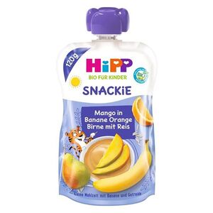 HIPP Sport hruška pomeranč mango banán rýže BIO 120 g obraz