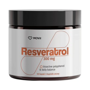 MOVIT ENERGY LONGEVITY - Resveratrol 300 mg 60 kapslí obraz