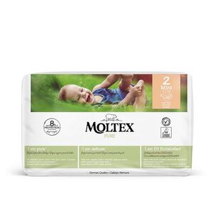 MOLTEX PURE Plenky Mini 3-6 kg 38 kusů obraz
