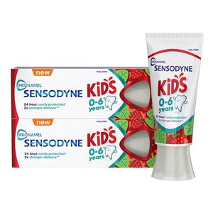 SENSODYNE Kids zubní pasta pro děti 0-6 let 2 x 50 ml obraz