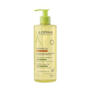A-DERMA Exomega Control Zvláčňující sprchový olej 500 ml obraz