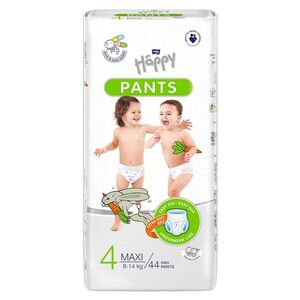 BELLA HAPPY Baby pants maxi plenkové kalhotky 8 - 14 kg 44 kusů obraz
