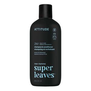 ATTITUDE Super leaves šampon a kondicionér 2v1 Eukalyptus a Šalvěj 415 ml obraz