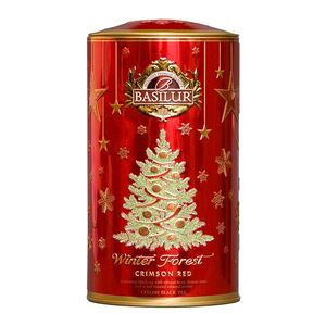 BASILUR Winter forest crimson red černý čaj 75 g obraz