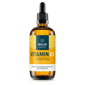 WOLDOHEALTH Vitamín D3 1000 IU 50 ml obraz