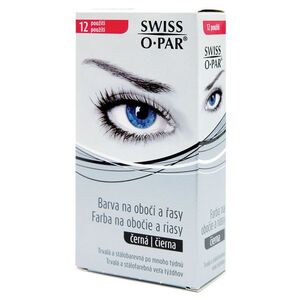 SWISS O.PAR Barva na obočí a řasy Černá obraz