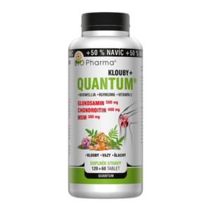 BIO PHARMA Quantum Klouby+ 6 složek 120+60 tobolek obraz