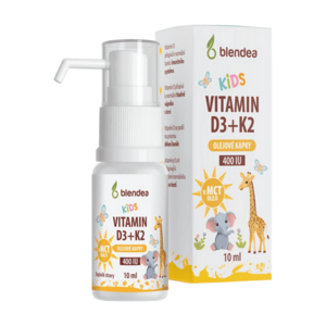 BLENDEA Vitamin D3 + K2 kapky pro děti 10 ml obraz