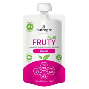 NUTREGO Fruty plus výživa malina 4 x 175 ml obraz