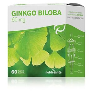 Nefdesanté Ginkgo Biloba 60 kapslí obraz