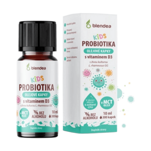 BLENDEA Kapky kids probiotika pro děti s vitamínem D3 10 ml obraz
