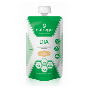 NUTREGO DIA Výživa oříšek 12 x 200 ml obraz