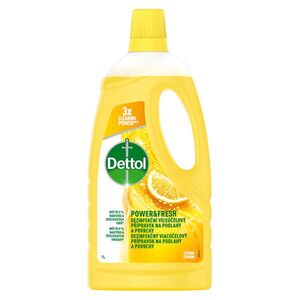DETTOL Power & Fresh Dezinfekční přípravek na podlahy a povrchy Citron 1 l obraz