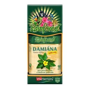 VITAHARMONY Damiána 600 mg 90 kapslí obraz