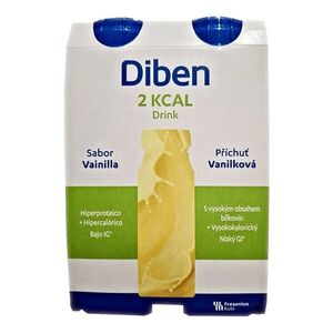 DIBEN 2 kcal Drink vanilka 4 x 200 ml obraz
