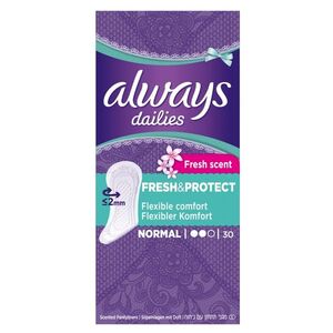 ALWAYS Fresh&Protect Normal Fresh Intimní vložky 30 ks obraz