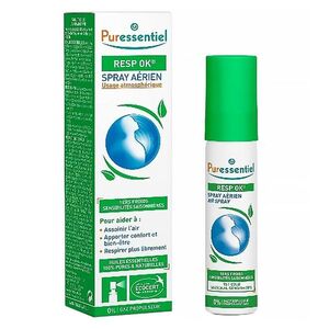 PURESSENTIEL Sprej pro lepší dýchání 18 esenciálních olejů 20 ml obraz