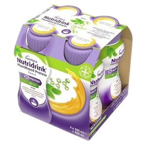 NUTRIDRINK® PlantBased Protein 2.0 s příchutí dýně, mrkve a zázvoru 4 x 200 ml obraz