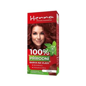 HENNA Barva na vlasy Kaštan 33 g obraz