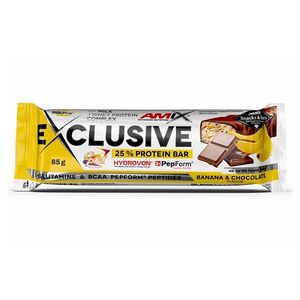 AMIX Exclusive protein bar banán a čokoláda 85 g obraz