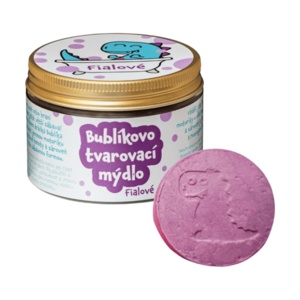 PURE HARMONY Bublíkovo tvarovací mýdlo fialové 100 g obraz
