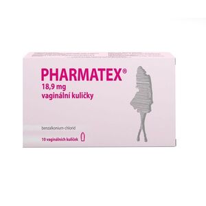 Pharmatex Vaginální kuličky 10 ks obraz
