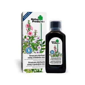 Naturprodukt Sirup pro dýchací cesty a klidnou noc 200 ml obraz