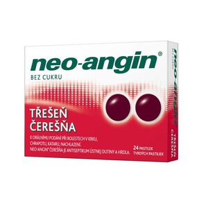 Neo-angin Třešeň 24 pastilek obraz