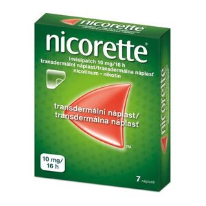 Nicorette Invisipatch 10 mg/16 h transdermální náplast 7 ks obraz