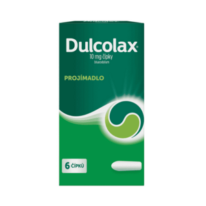 Dulcolax 10 mg 6 čípků obraz