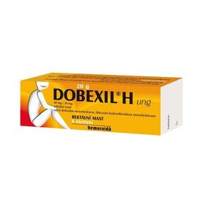Dobexil H rektální mast 20 g obraz