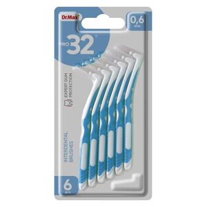 Dr. Max PRO32 Mezizubní kartáček 0, 6 mm 6 ks obraz