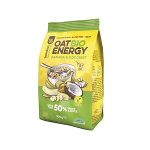 Bombus Oat Energy Banana & coconut BIO ovesná kaše 300 g obraz