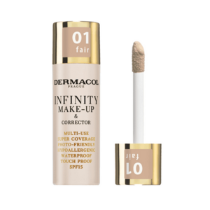 Dermacol Infinity make-up a korektor 01 fair 20 g obraz
