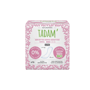 Tadam Dermo sensitivní vložky z BIO bavlny normal 16 ks obraz