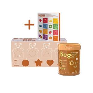 Beggs 4 Batolecí mléko box 3x800 g + pexeso obraz