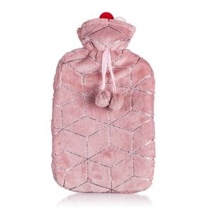 Calme Termofor Cube 2 l zahřívací láhev růžová obraz