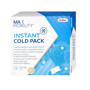Dr. Max Max Mobility Instant Cold Pack 17 x 15 cm 3 ks obraz
