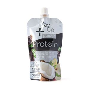 Day Up Ovocná kapsička jablko, banán, kokos, kakao s proteinem 100 g obraz