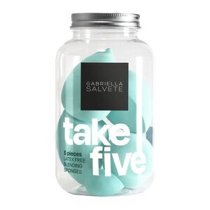 Gabriella Salvete Take Five Sponge mix Green kosmetické houbičky 5 ks obraz