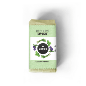 Leros Pečující mýdlo bazalka & verbena 90 g obraz