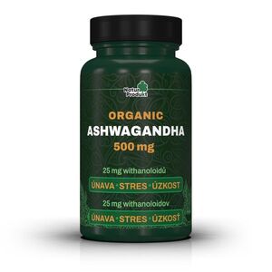 Naturprodukt Ashwagandha organic 500 mg 60 tablet obraz